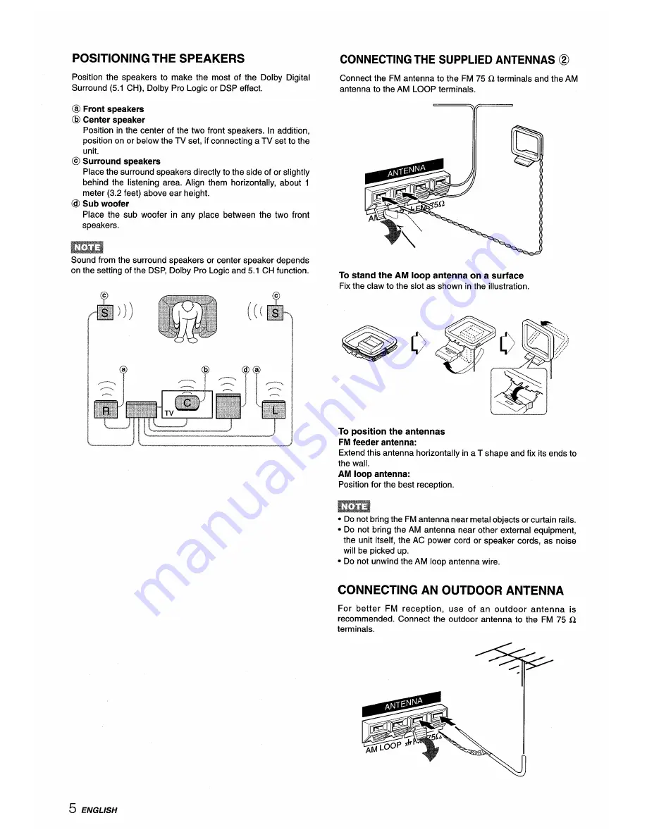 Aiwa AV-D35 Operating Instructions Manual Download Page 6