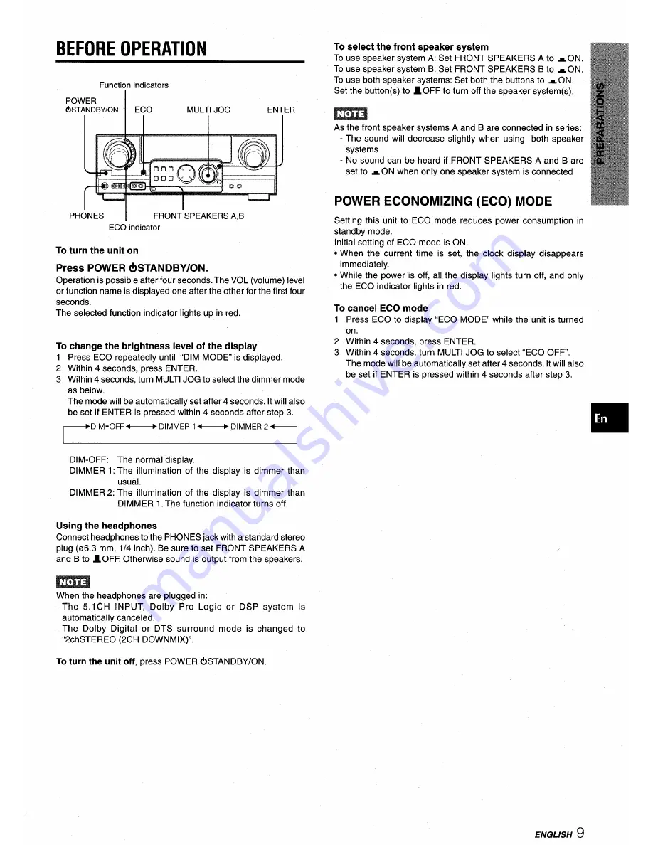 Aiwa AV-D78 Operating Instructions Manual Download Page 9