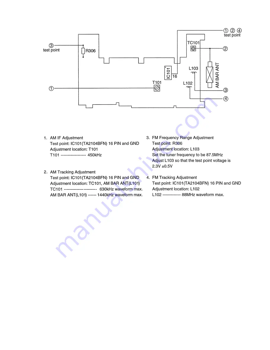 Aiwa CR-D500 Service Manual Download Page 9