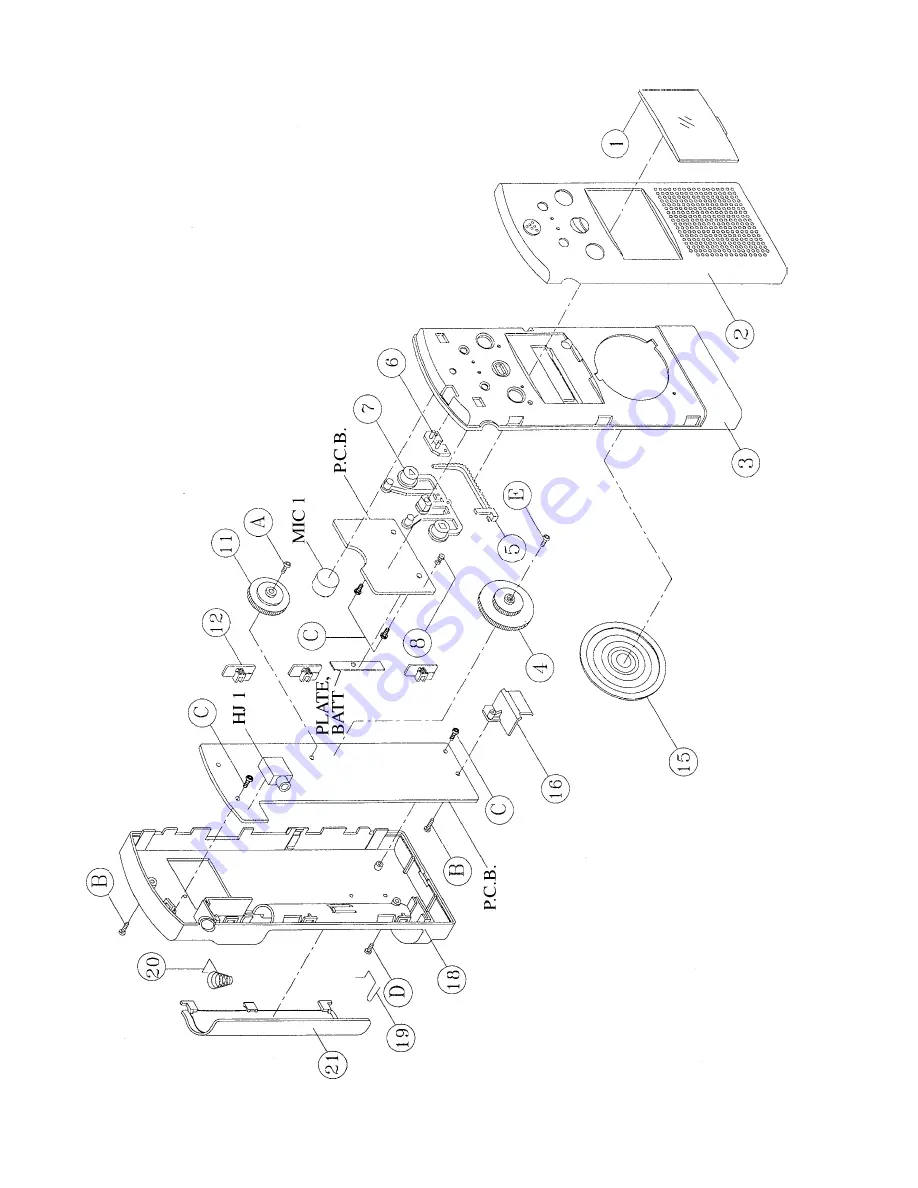 Aiwa CR-IC90 Service Manual Download Page 10