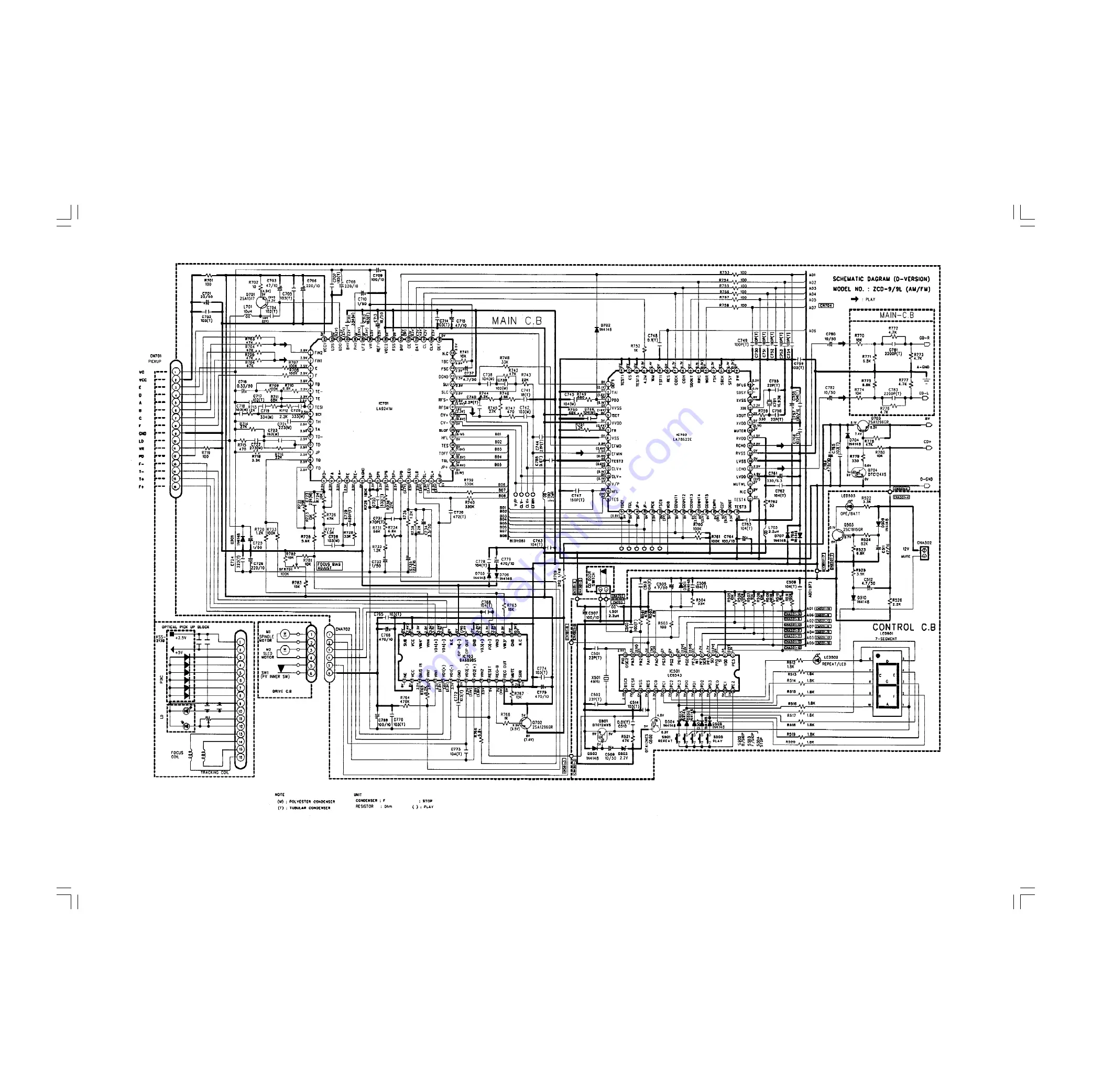 Aiwa CSD-ES216 Service Manual Download Page 10