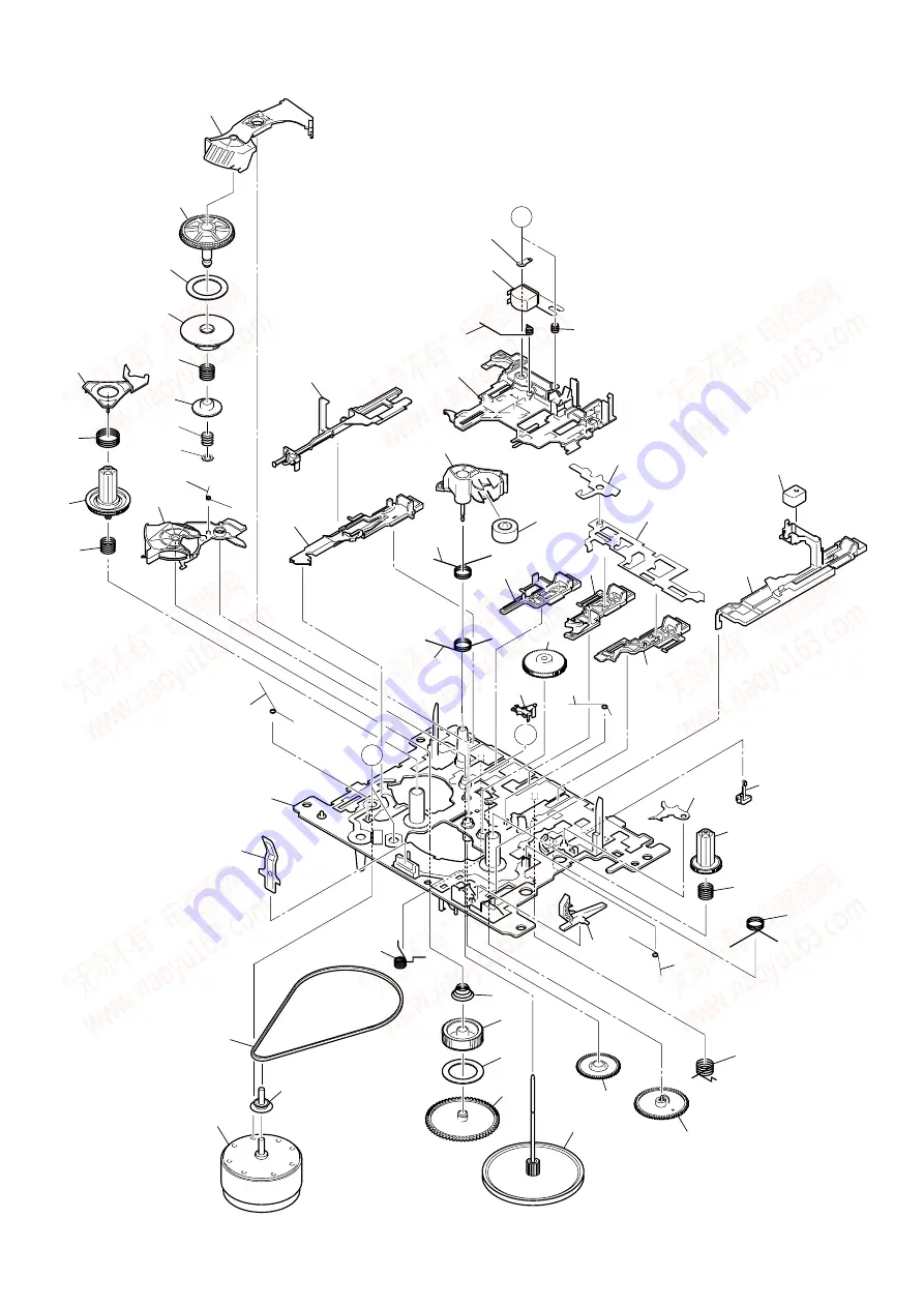 Aiwa CSD-TD310 Service Manual Download Page 32