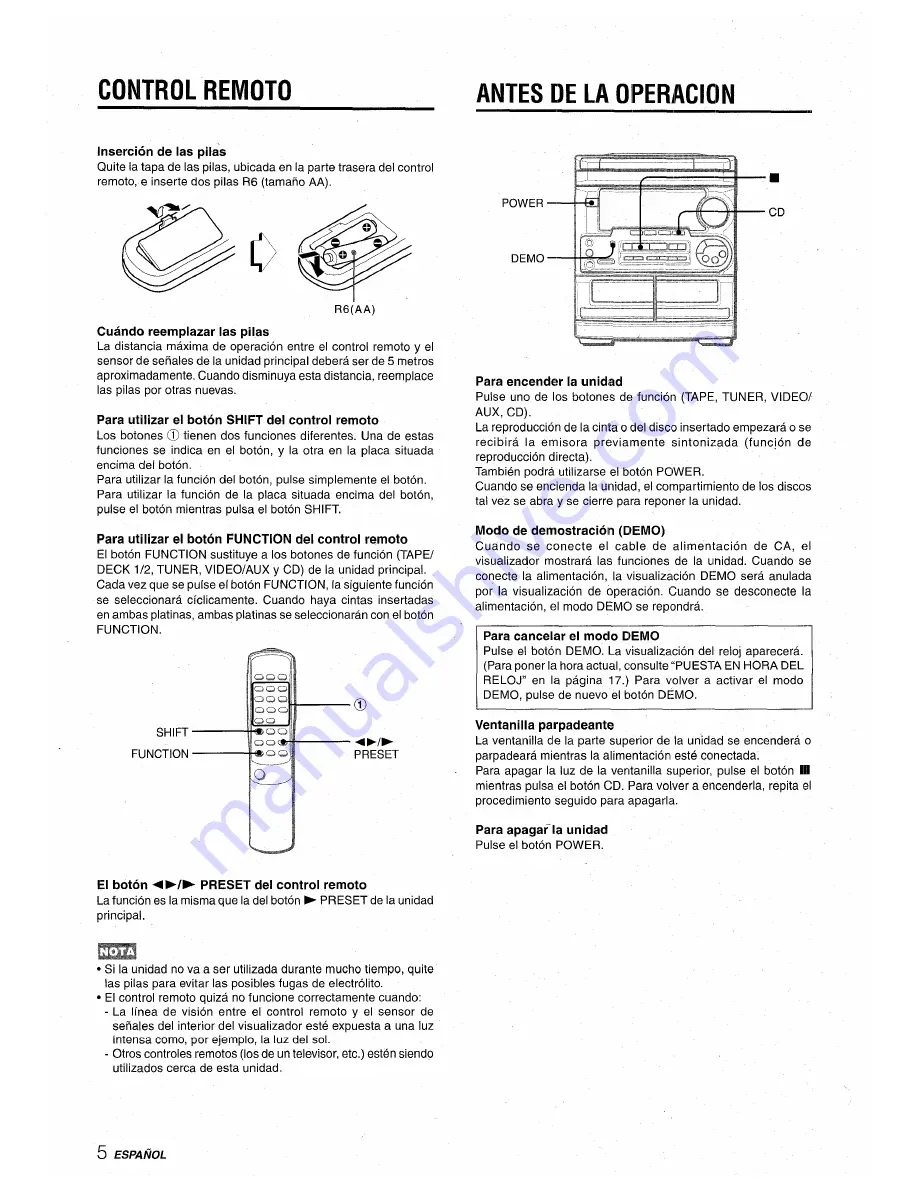 Aiwa CX-NA30 Скачать руководство пользователя страница 28