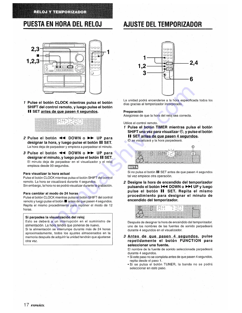 Aiwa CX-NA30 Скачать руководство пользователя страница 40