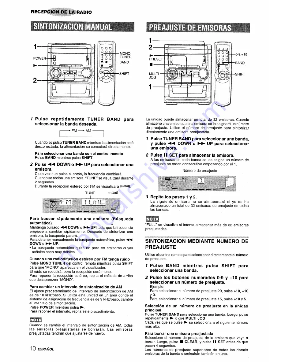 Aiwa CX-NA555 Скачать руководство пользователя страница 32