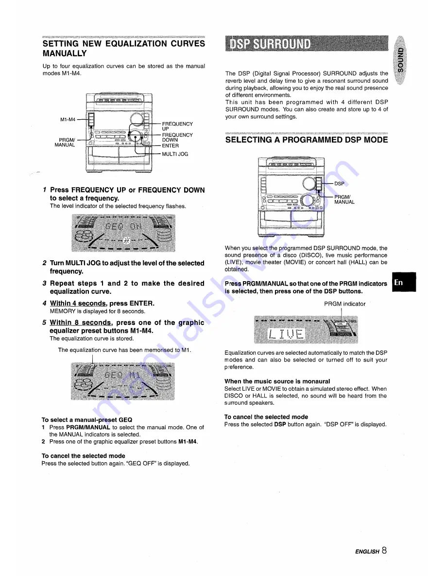 Aiwa CX-NA959 U Operating Instructions Manual Download Page 9