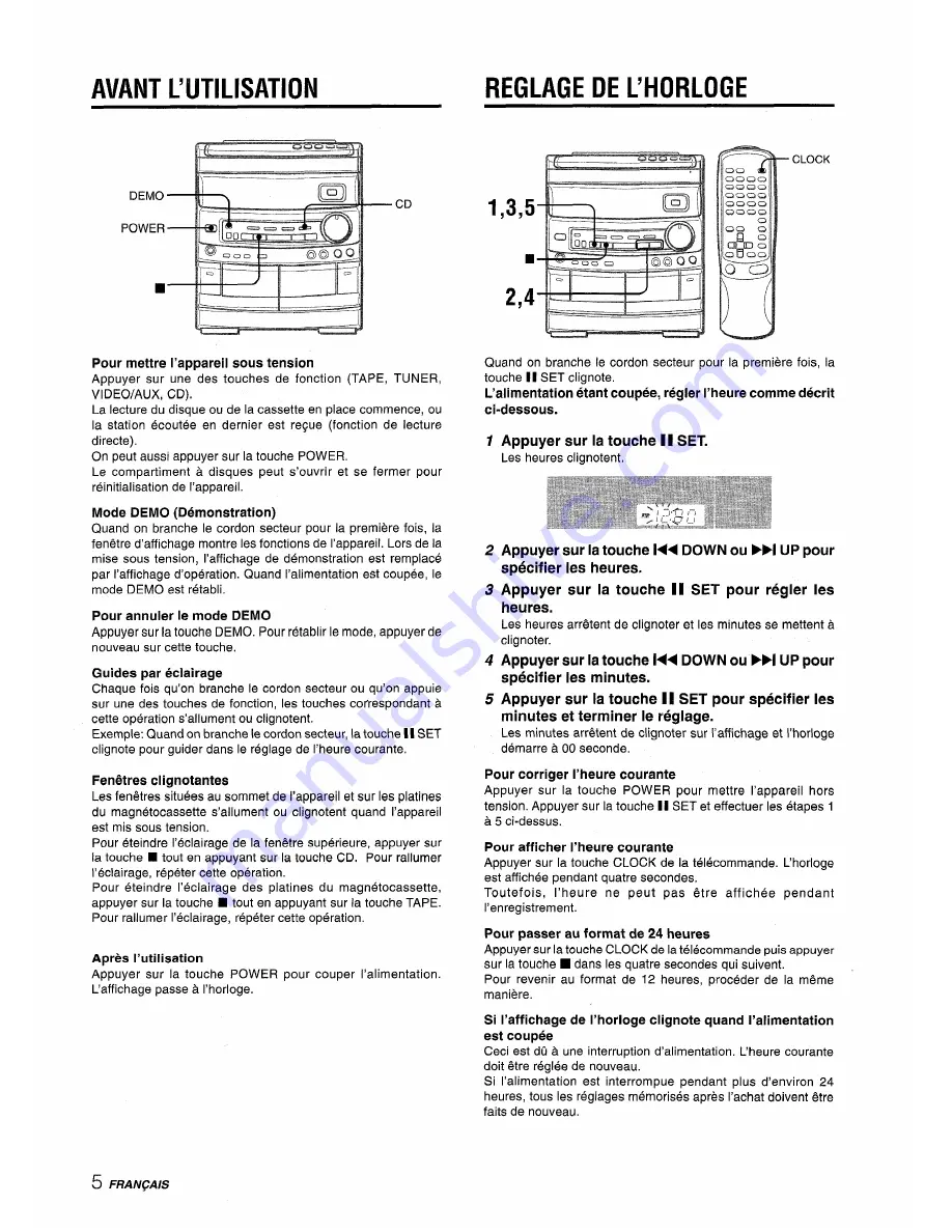 Aiwa CX-NV8000 Скачать руководство пользователя страница 54