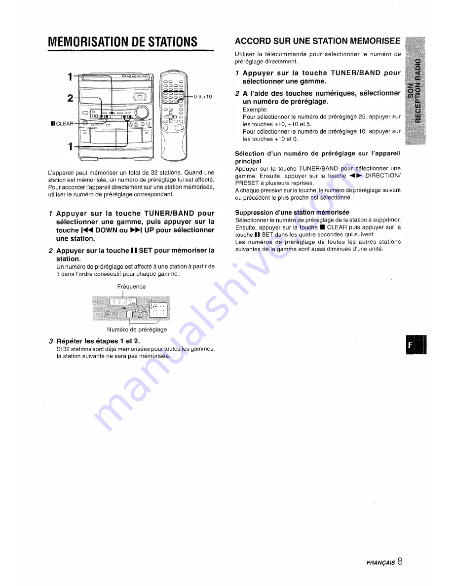 Aiwa CX-NV8000 Скачать руководство пользователя страница 57