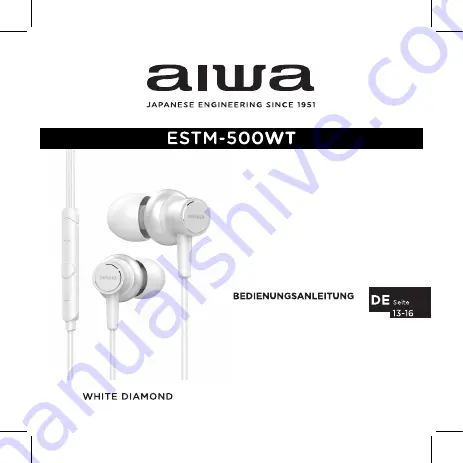 Aiwa ESTM-500WT Скачать руководство пользователя страница 11