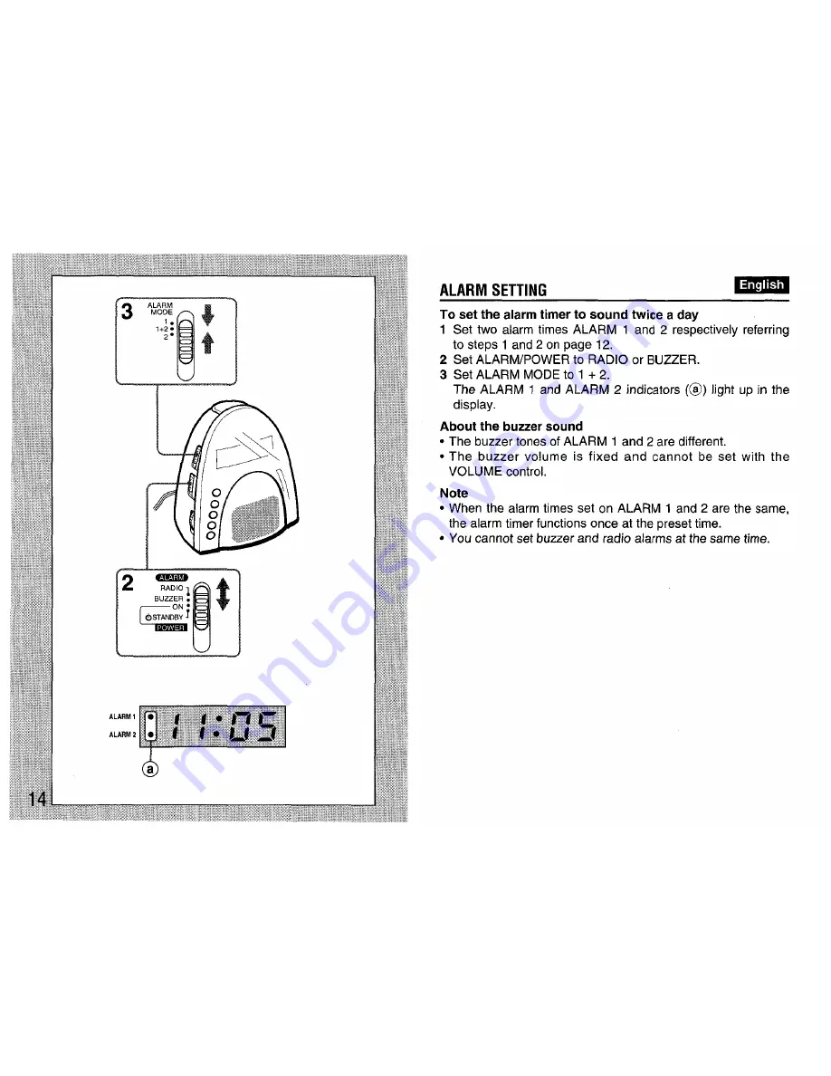 Aiwa FR-A308 Operating Instructions Manual Download Page 14