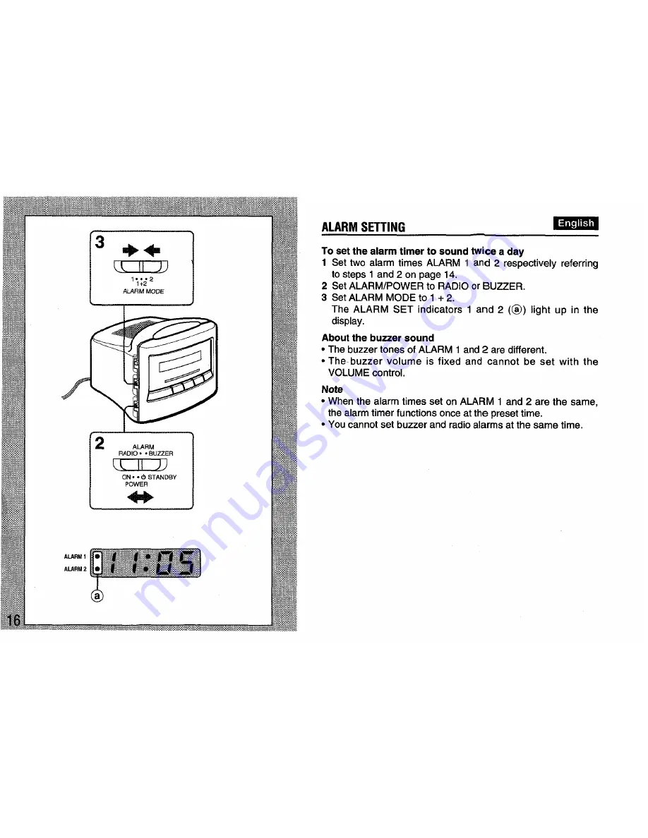 Aiwa FR-A47 Operating Instructions Manual Download Page 16