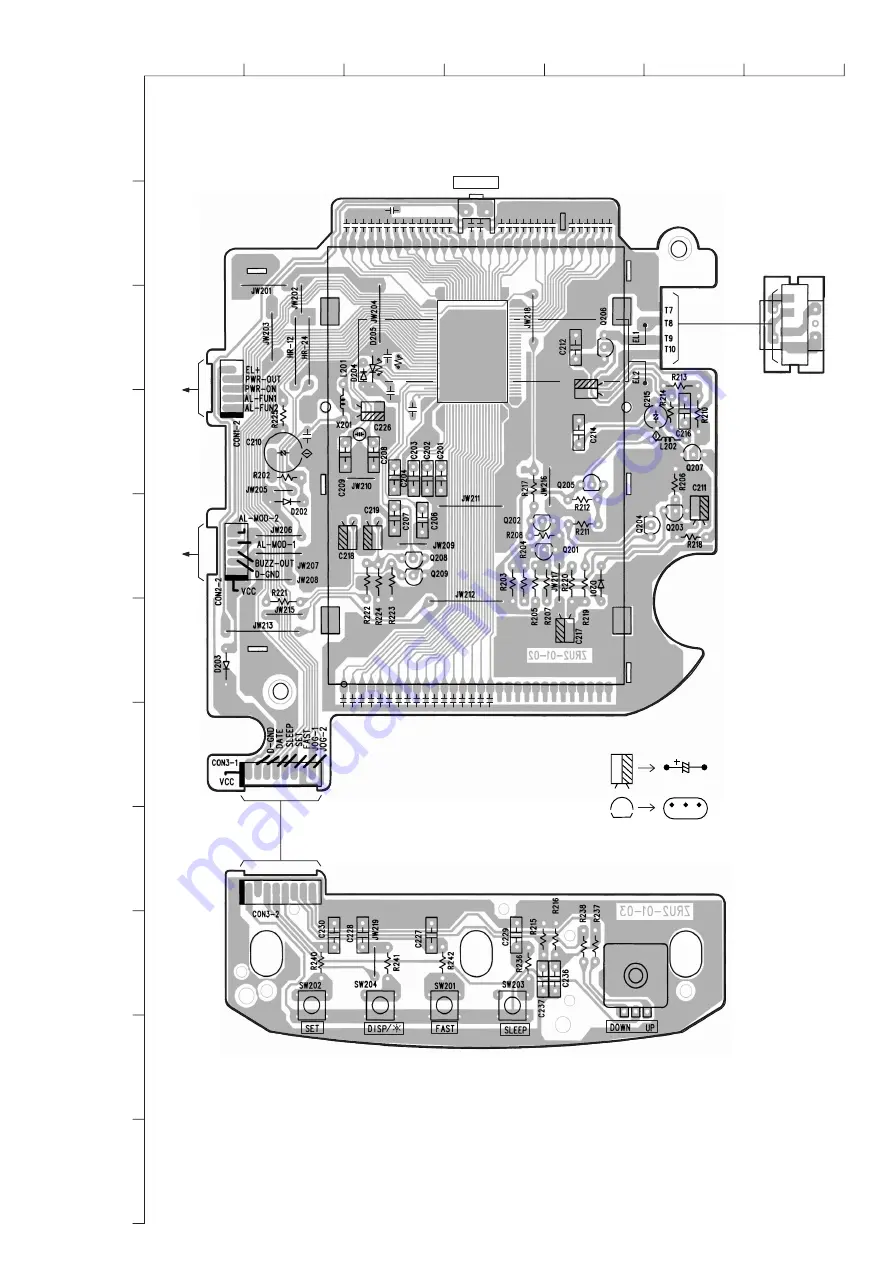 Aiwa FR-A705 Service Manual Download Page 7