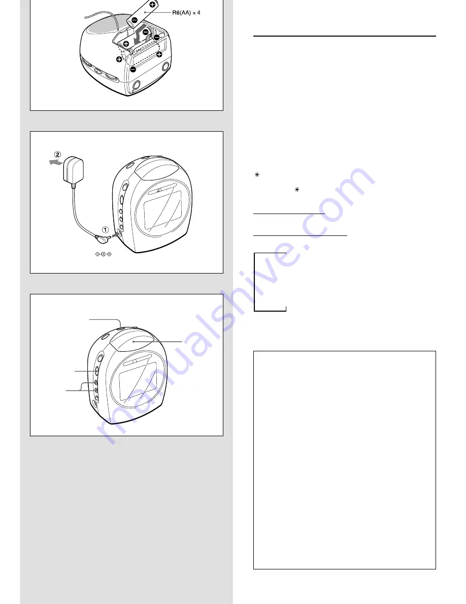 Aiwa FR-AP20 Operating Instructions Manual Download Page 2