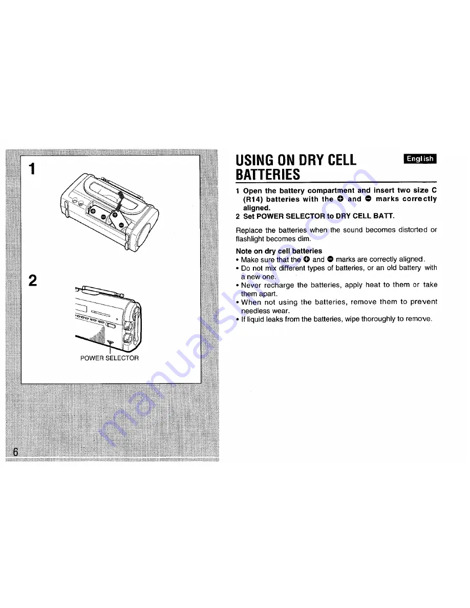 Aiwa FR-C150 Operating Instructions Manual Download Page 6