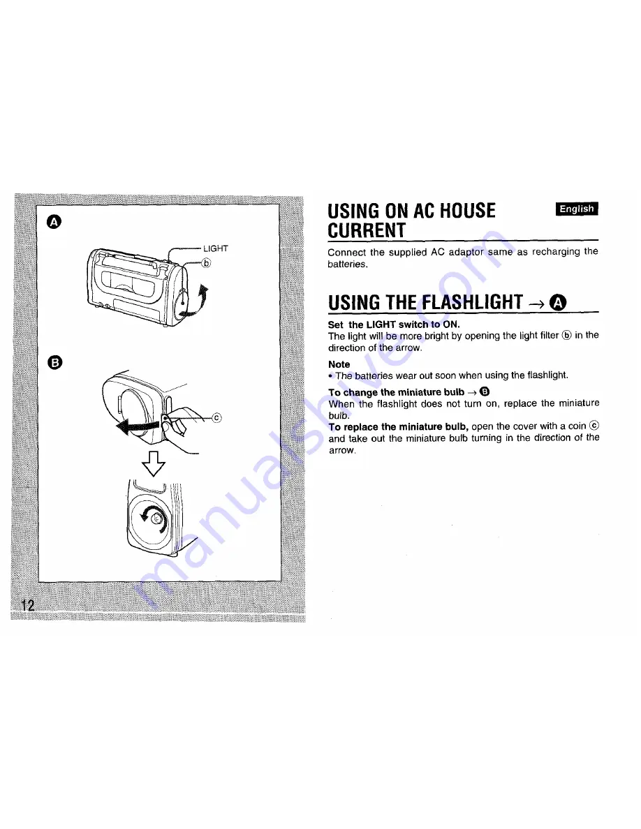 Aiwa FR-C150 Operating Instructions Manual Download Page 12