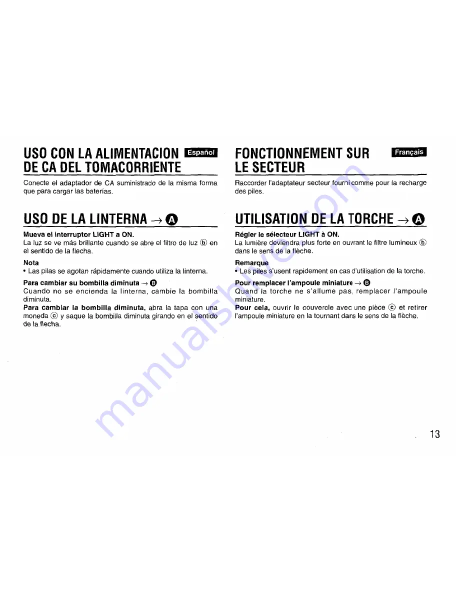 Aiwa FR-C150 Operating Instructions Manual Download Page 13