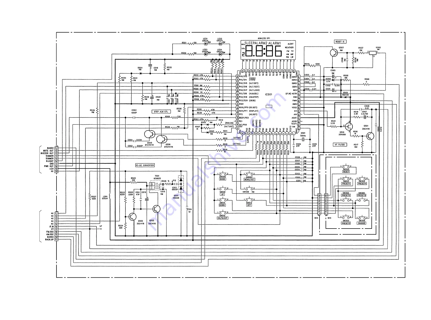 Aiwa FR-DA400 Service Manual Download Page 9