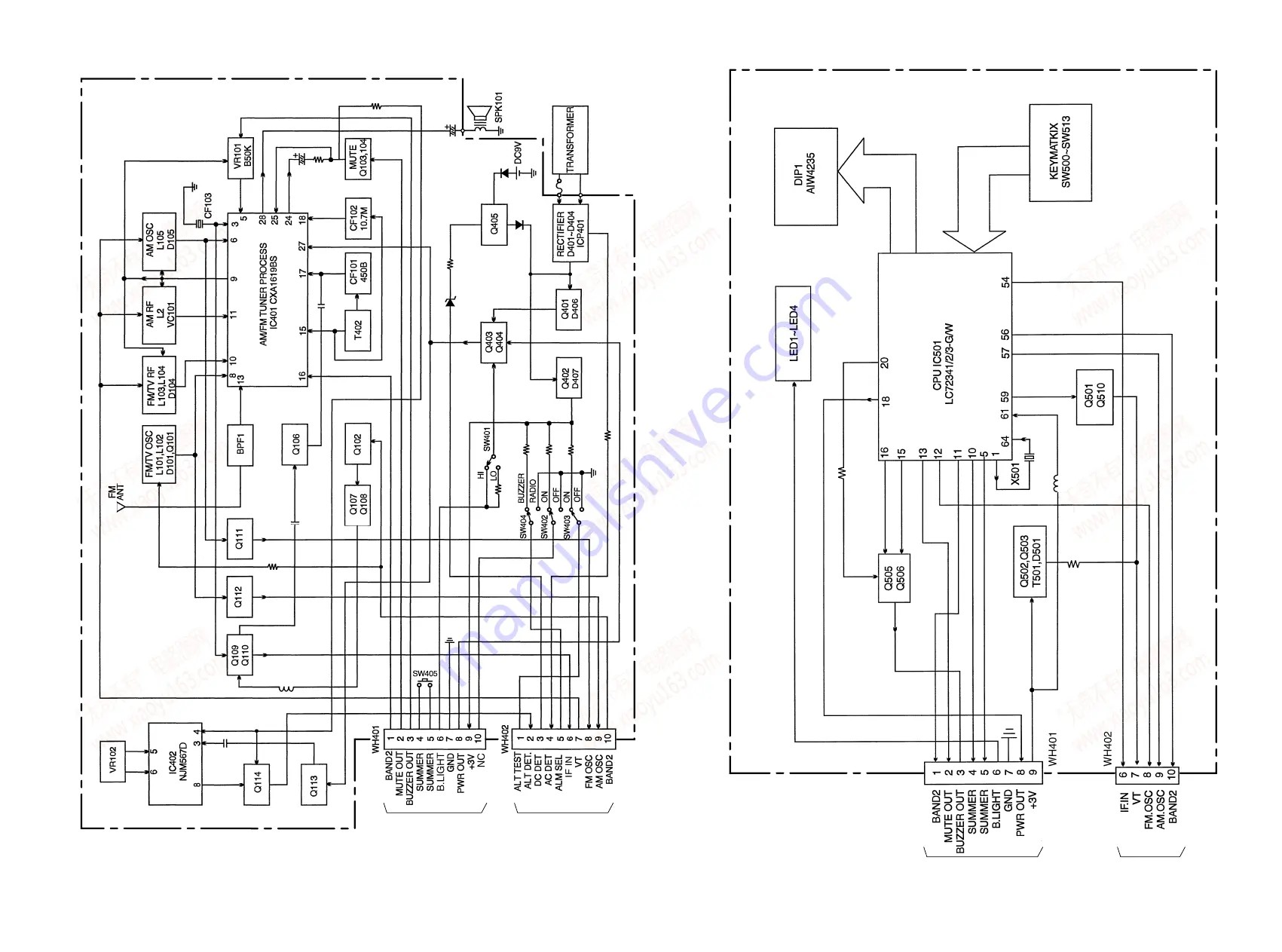 Aiwa FR-DAW450 Service Manual Download Page 5