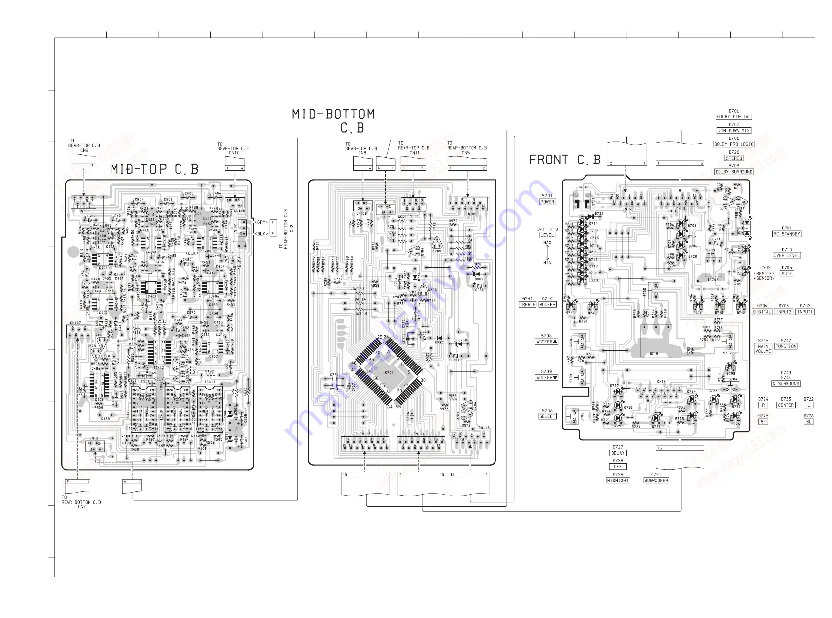 Aiwa HE-CD701 Service Manual Download Page 11