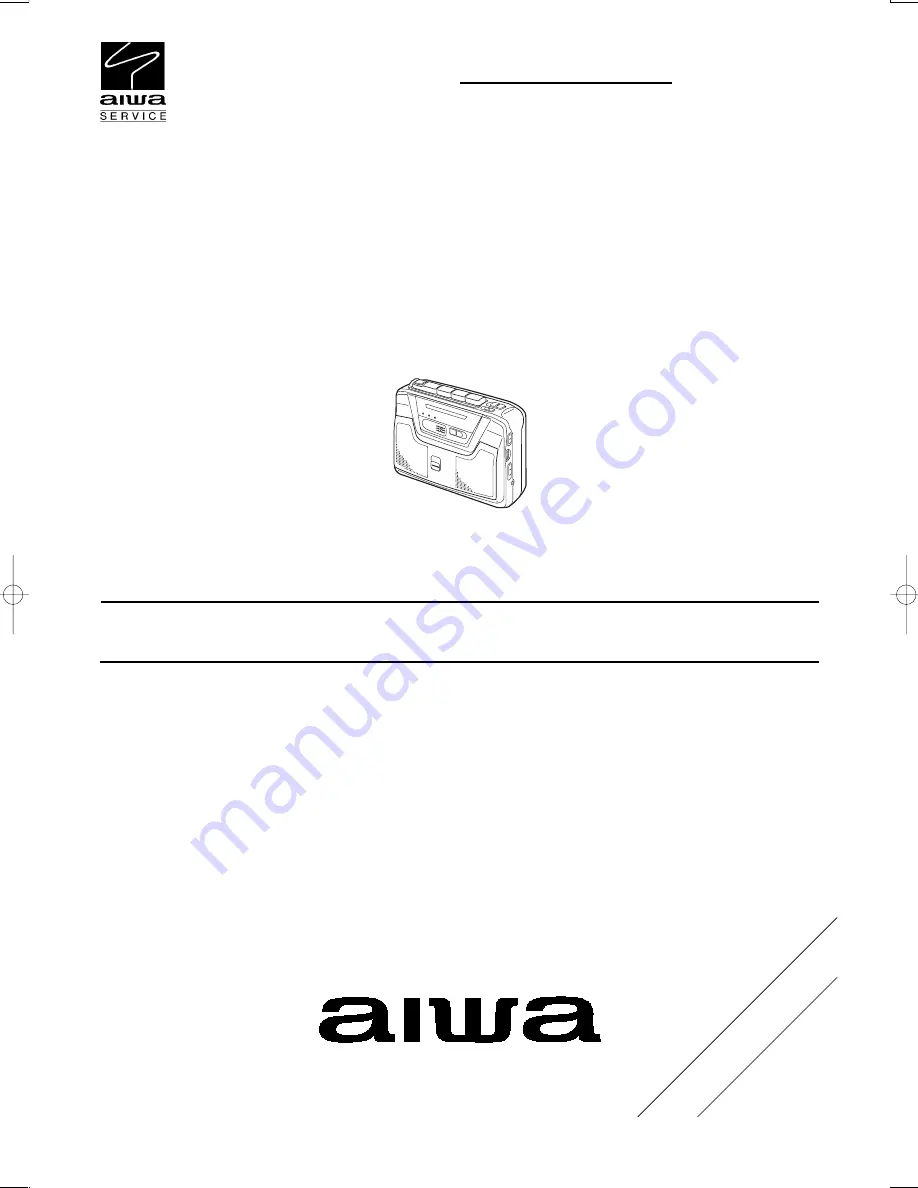 Aiwa HS-JS380 Service Manual Download Page 1