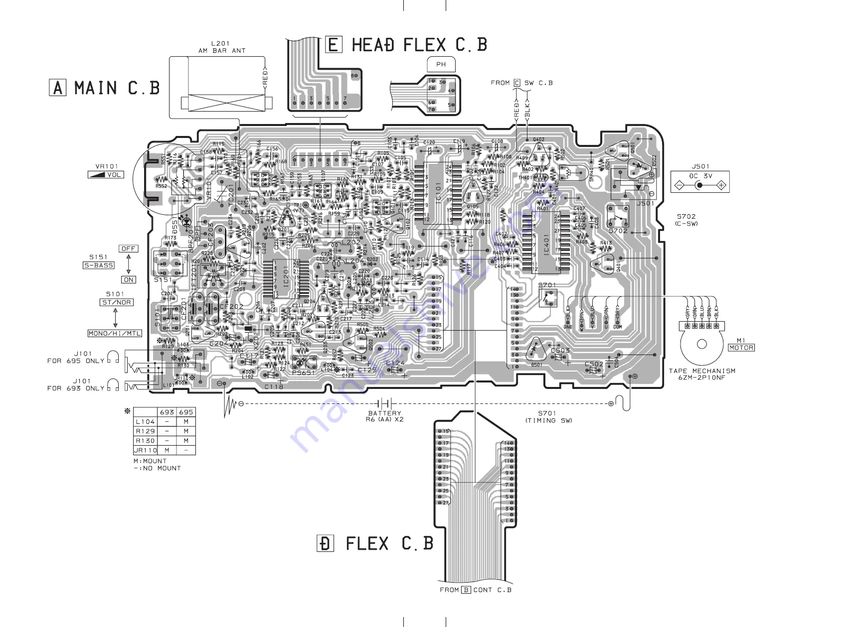 Aiwa HS-RX693UZ Скачать руководство пользователя страница 6