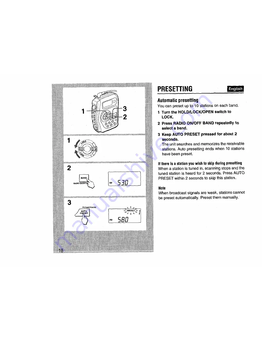 Aiwa HS-SP570 Operating Instructions Manual Download Page 18