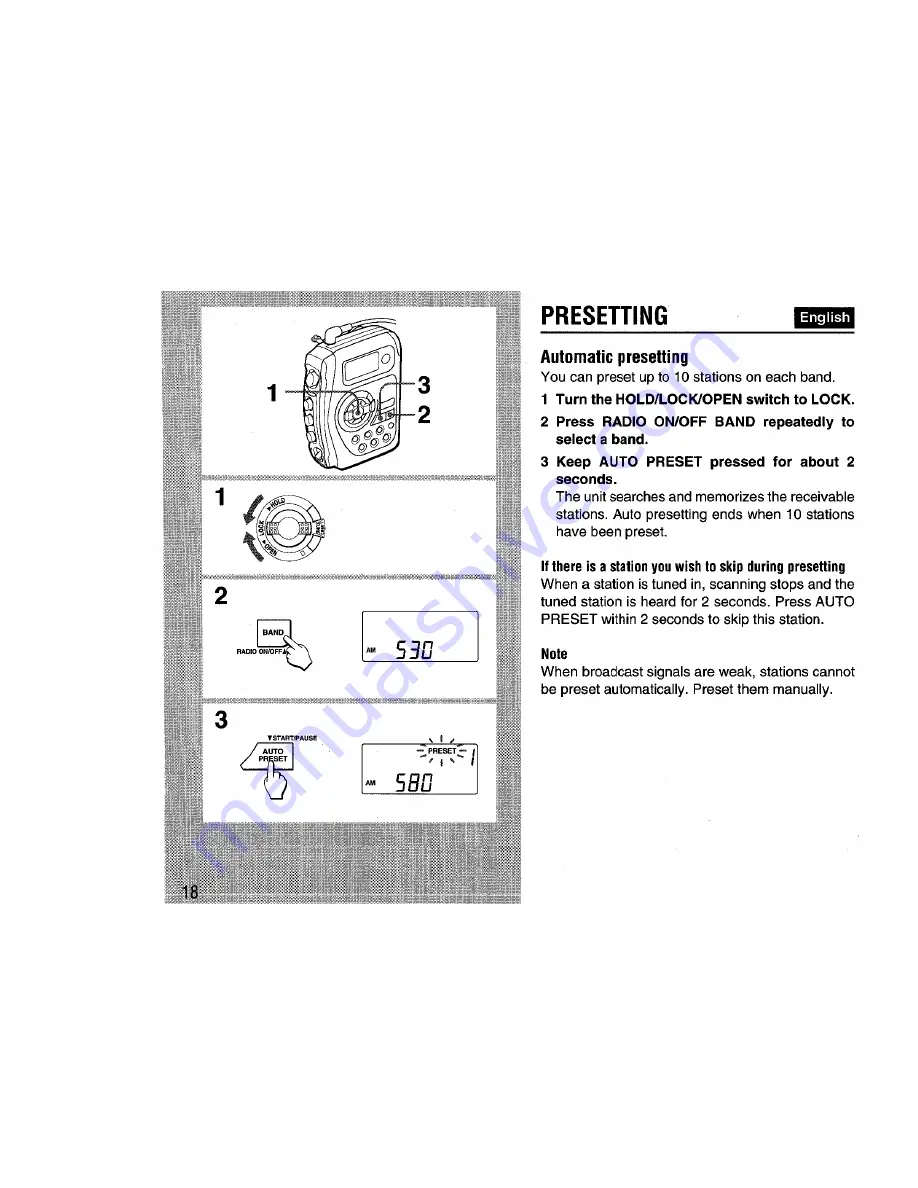 Aiwa HS-SP970 Operating Instructions Manual Download Page 18