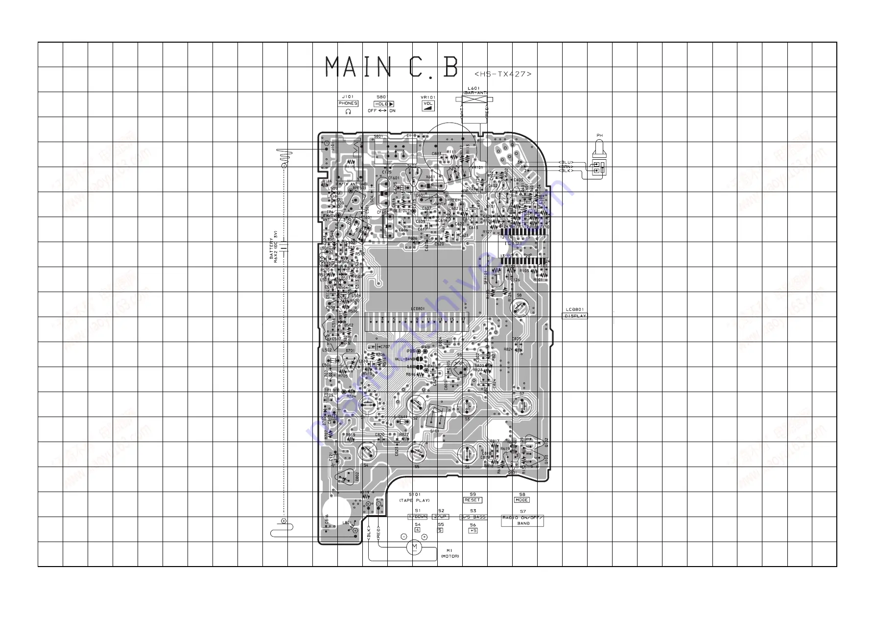 Aiwa HS-TX426 Service Manual Download Page 13