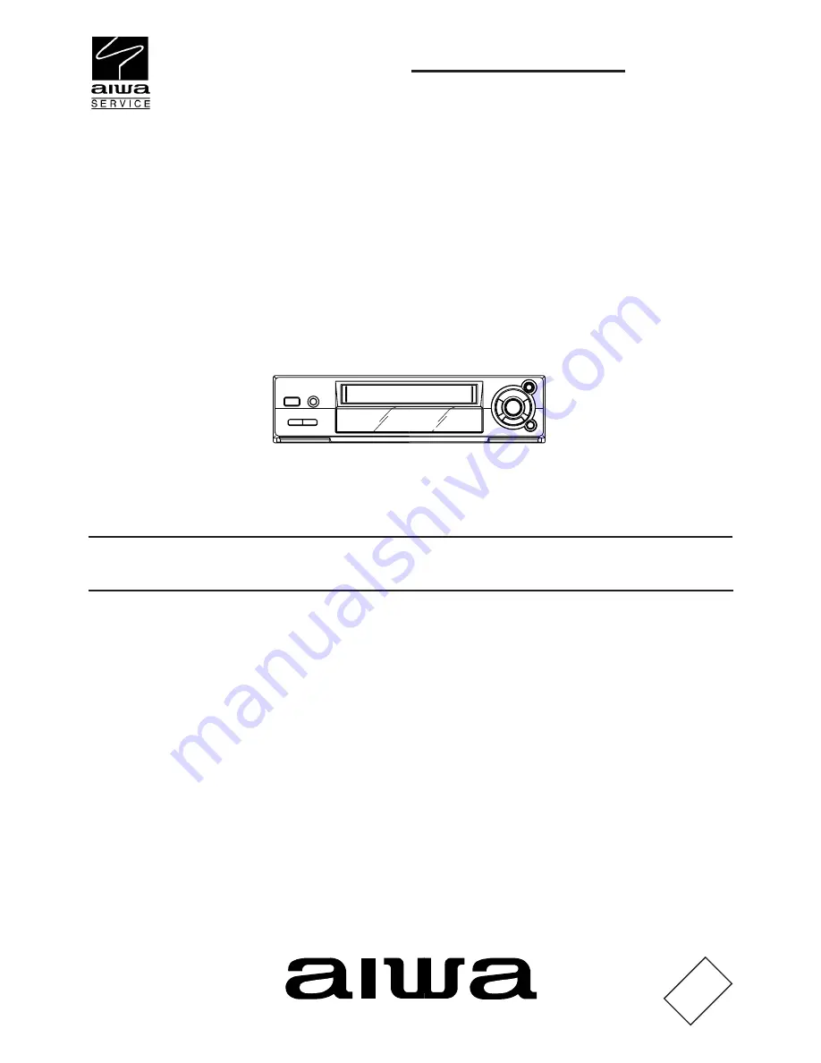 Aiwa HV-FX5100 Service Manual Download Page 1