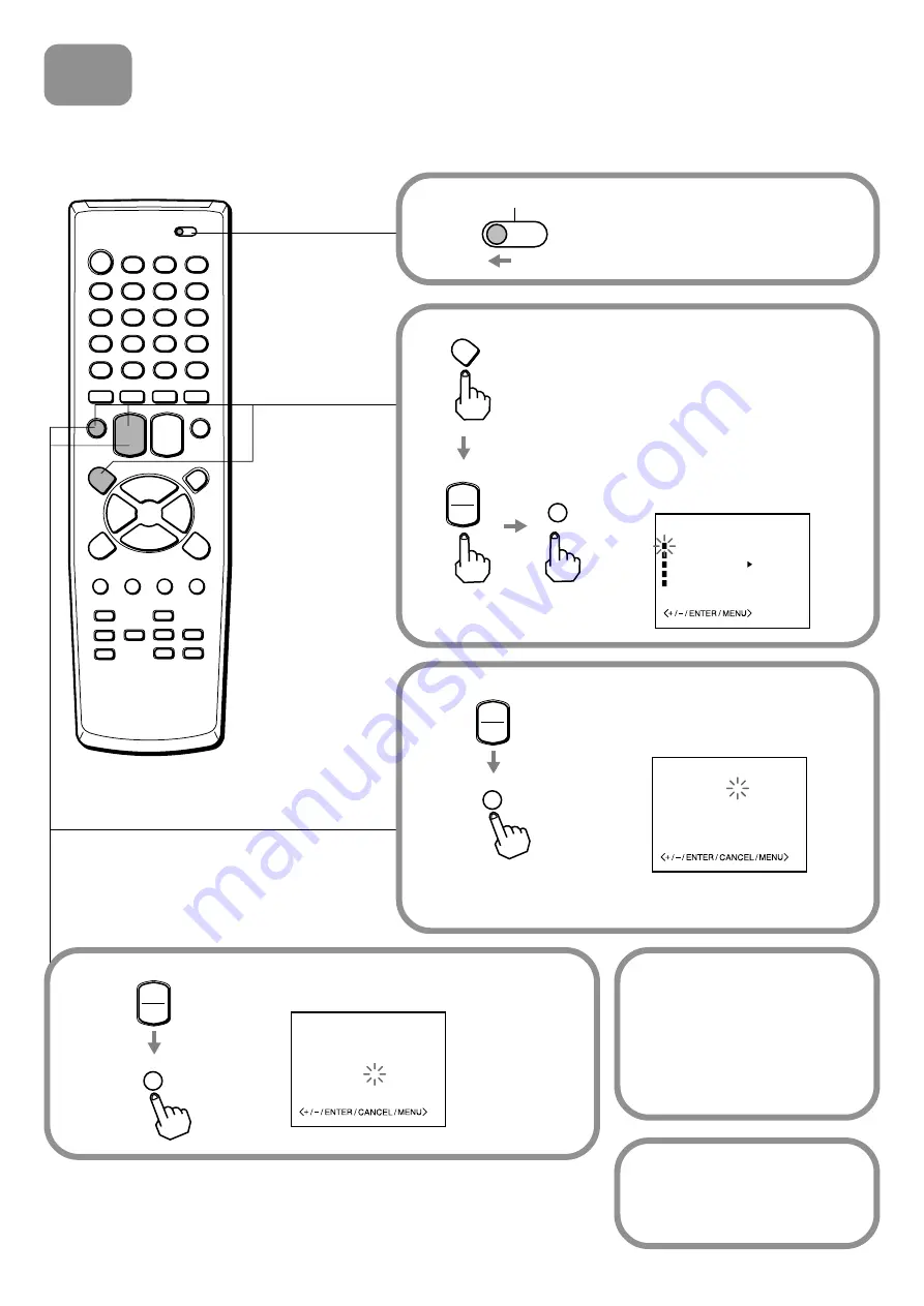 Aiwa HV-FX8100U Quick Start Manual Download Page 11