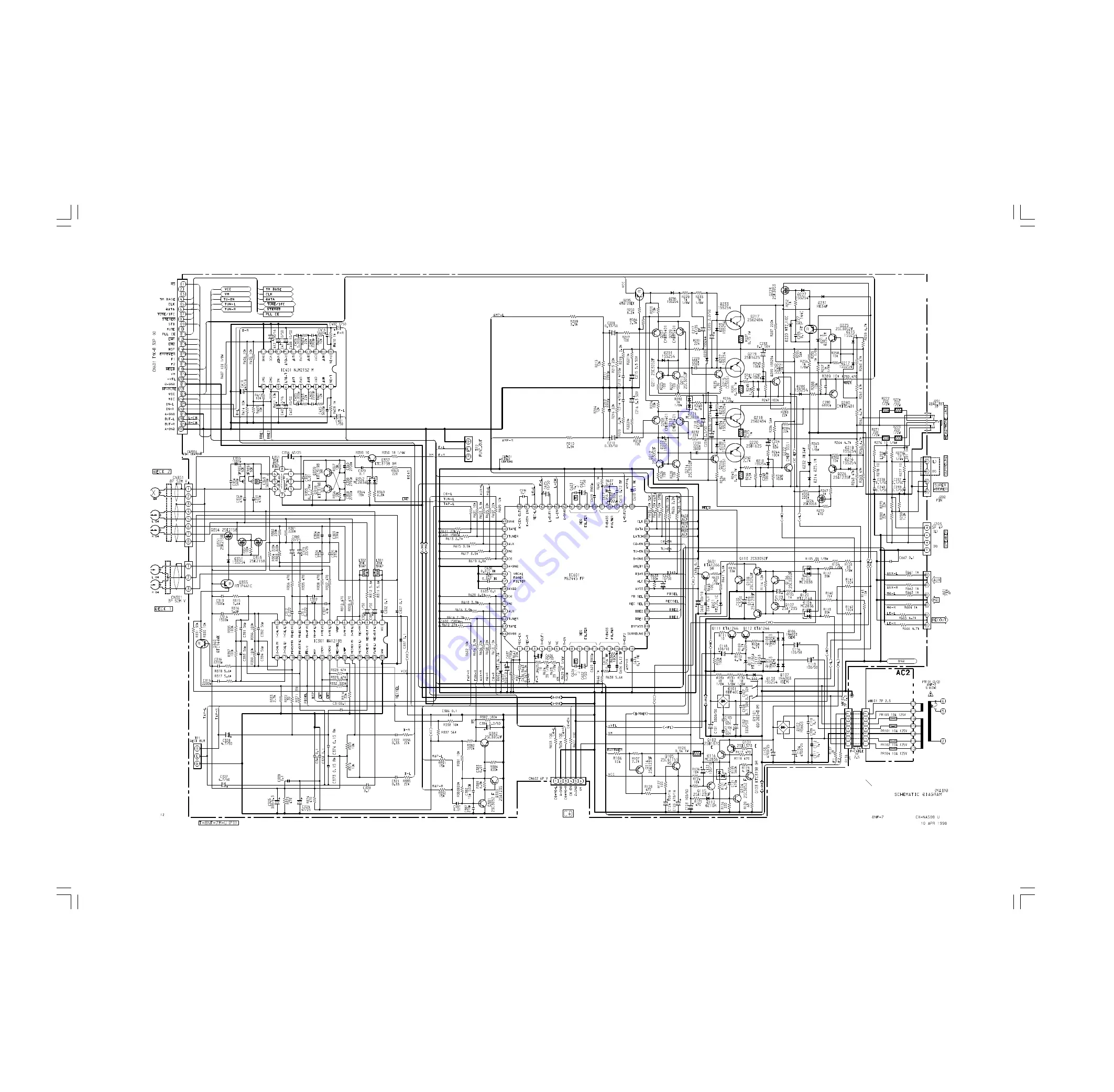 Aiwa NSX-A508 Service Manual Download Page 16