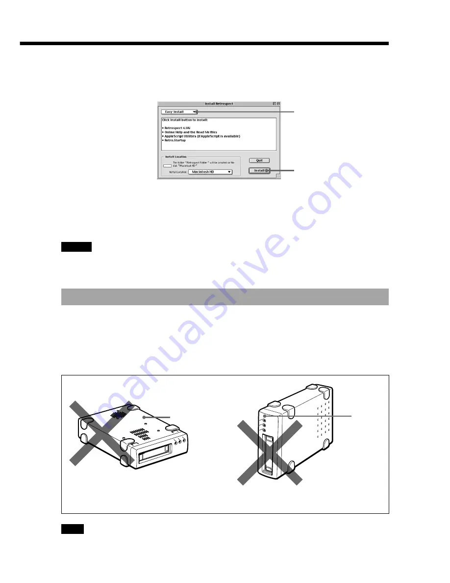 Aiwa TD-UM8000 Hardware Installation Manual Download Page 11