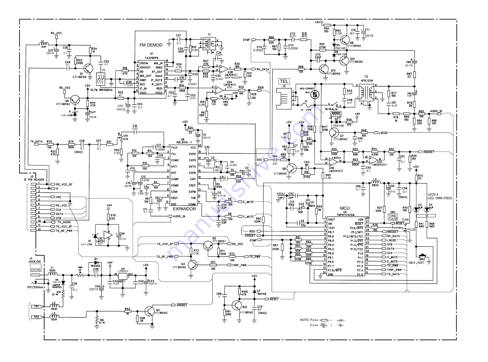 Aiwa TN-C920 Service Manual Download Page 8