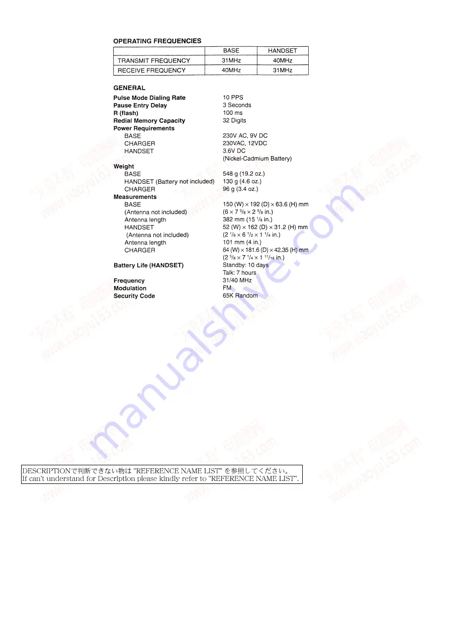 Aiwa TN-F205 Service Manual Download Page 2