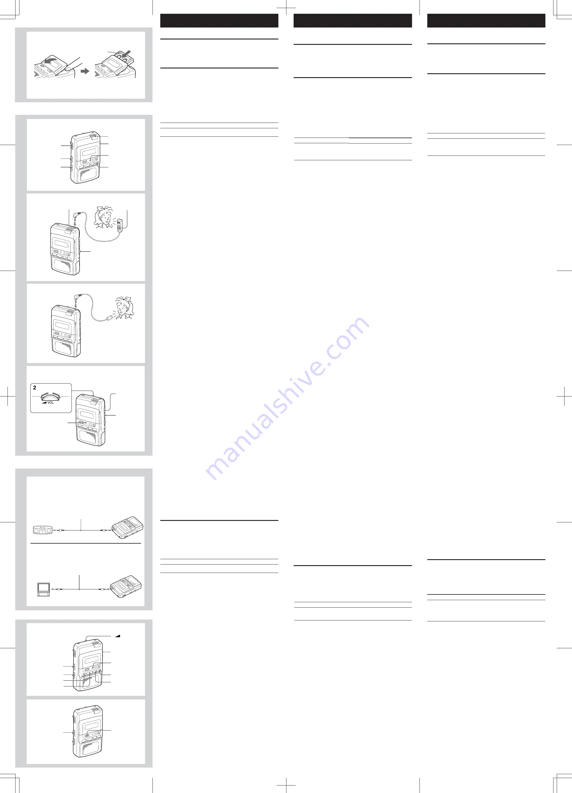 Aiwa TP-M700 Operating Instructions Download Page 2