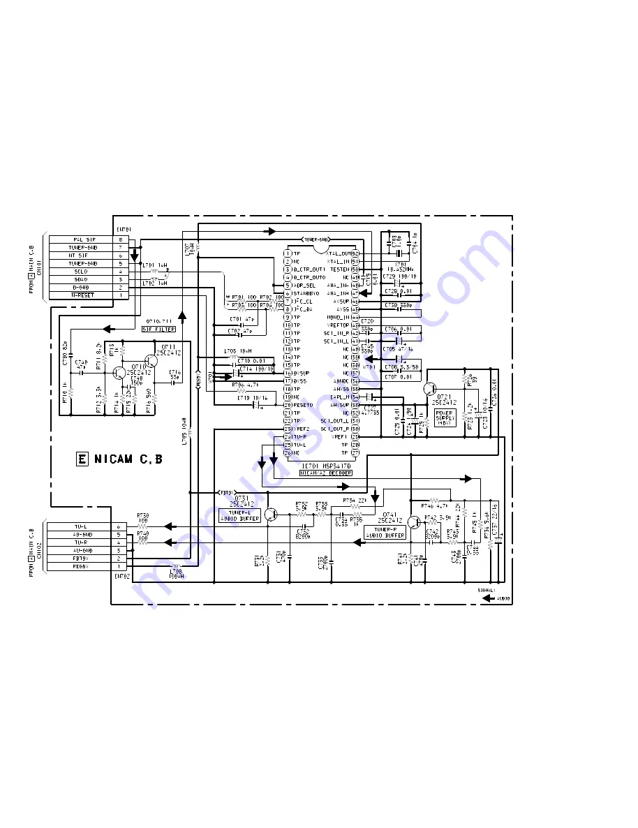 Aiwa TV-FS2180 Service Manual Download Page 18