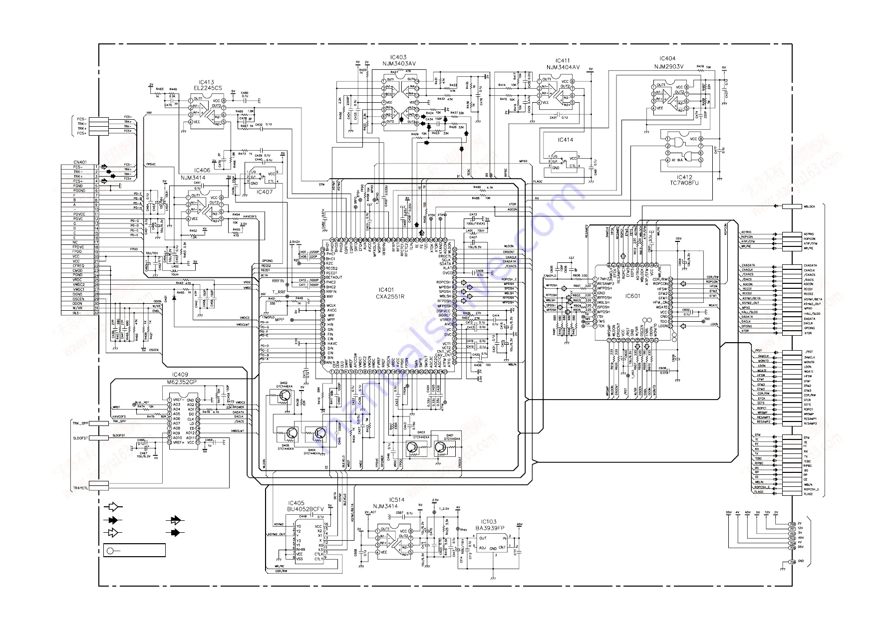 Aiwa XC-RW700 Service Manual Download Page 21