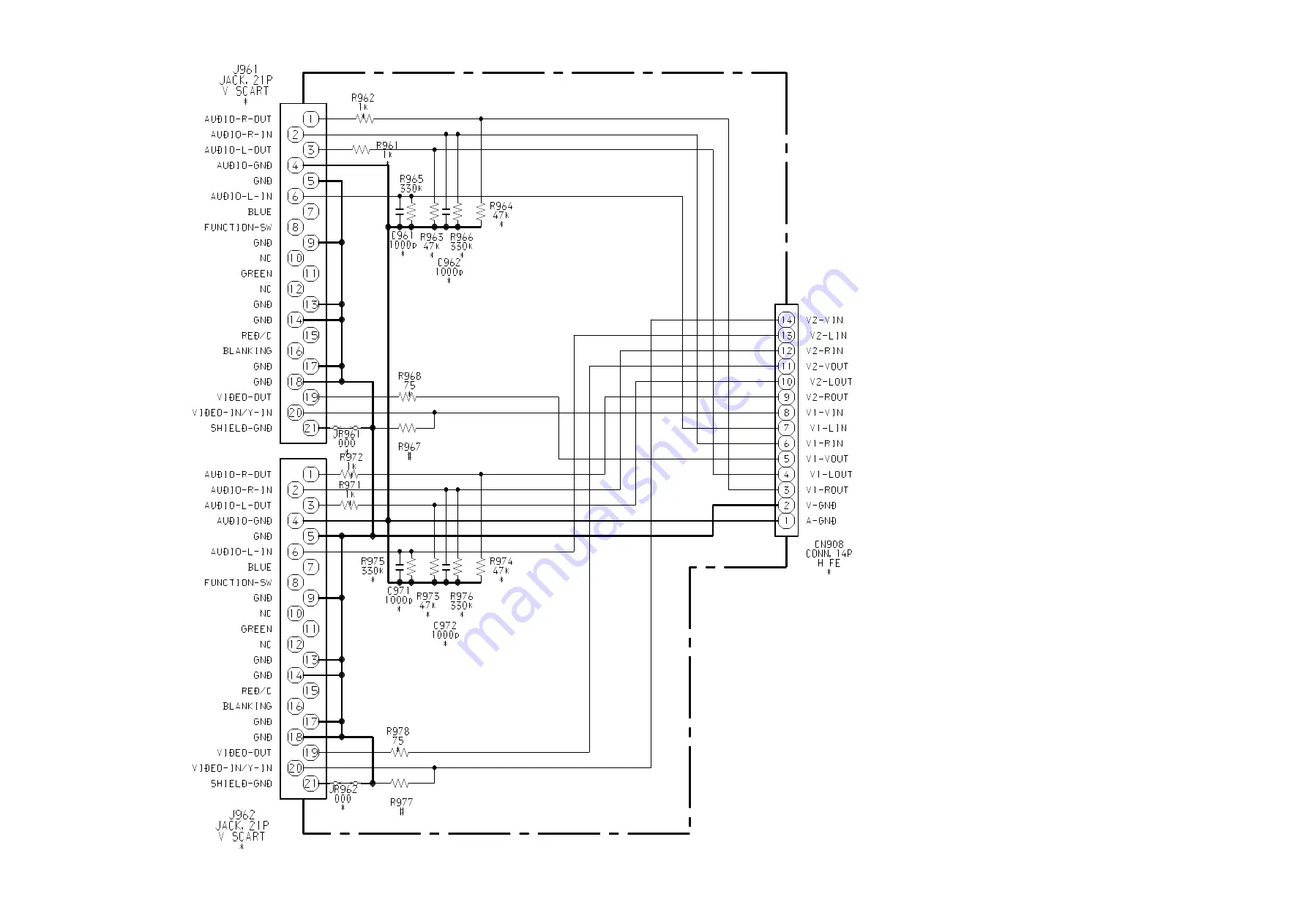 Aiwa XH-AG1000 Service Manual Download Page 30