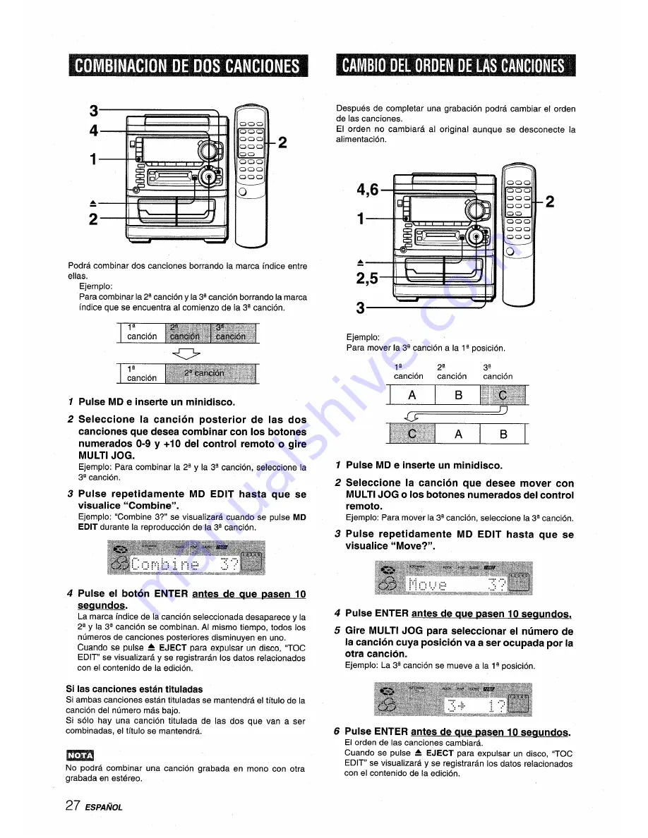 Aiwa XR-H33MD Скачать руководство пользователя страница 64