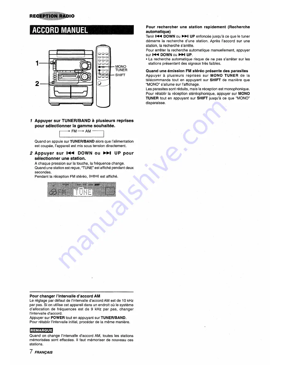 Aiwa XR-H33MD Скачать руководство пользователя страница 80