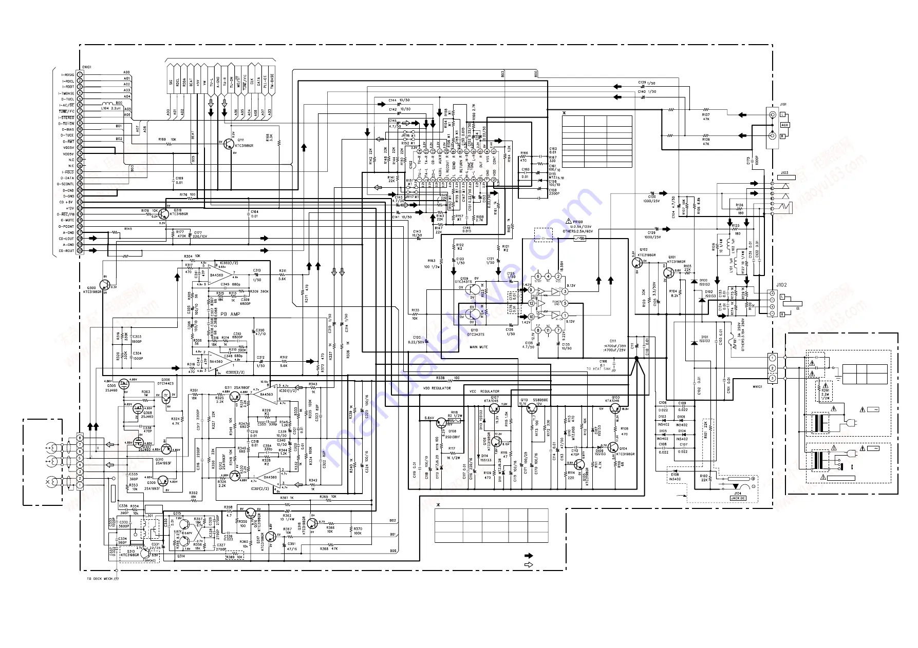 Aiwa XR-M101 Service Manual Download Page 15