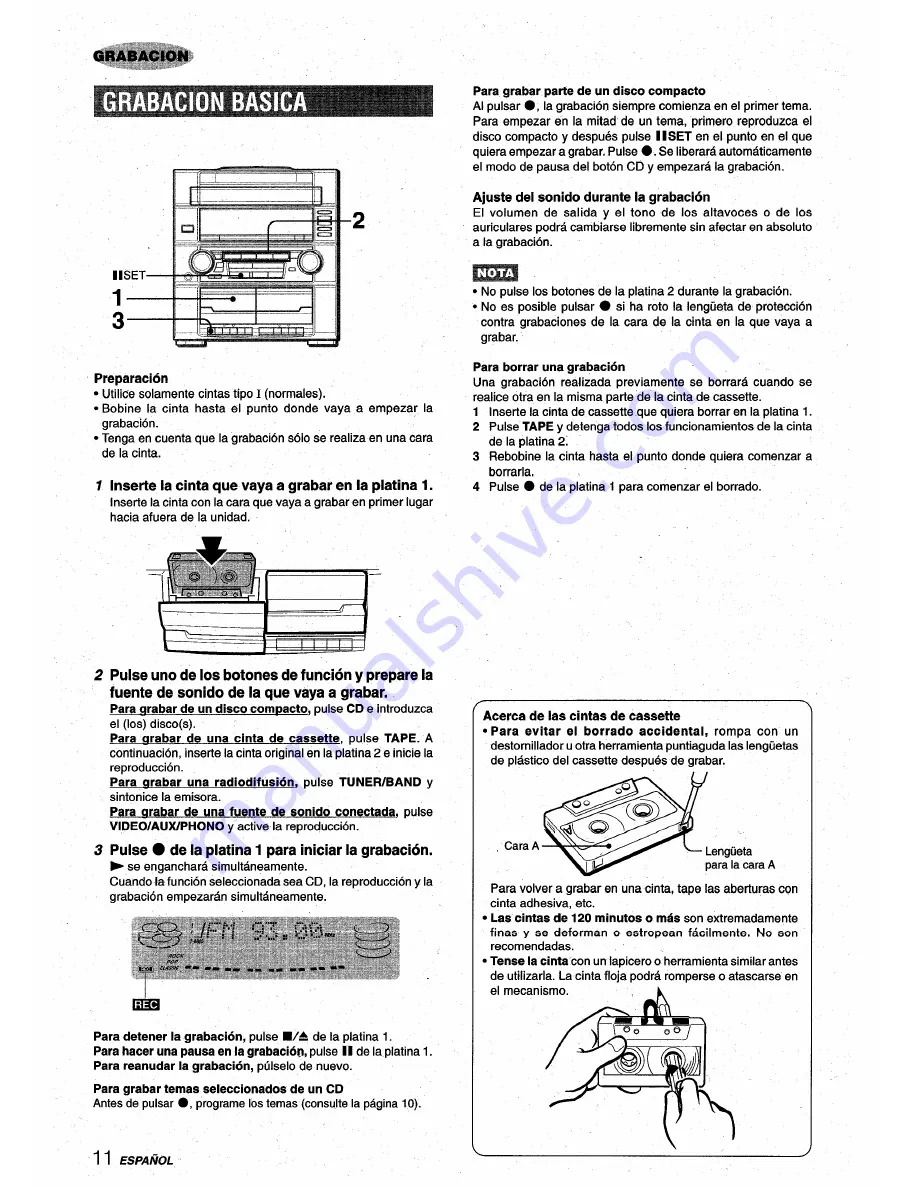 Aiwa XR-M75 Скачать руководство пользователя страница 30