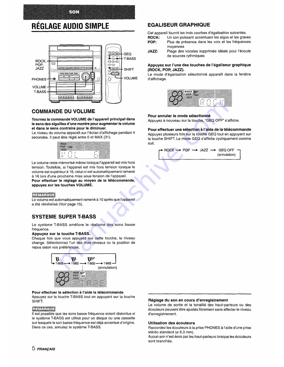 Aiwa Z-R325 Скачать руководство пользователя страница 38