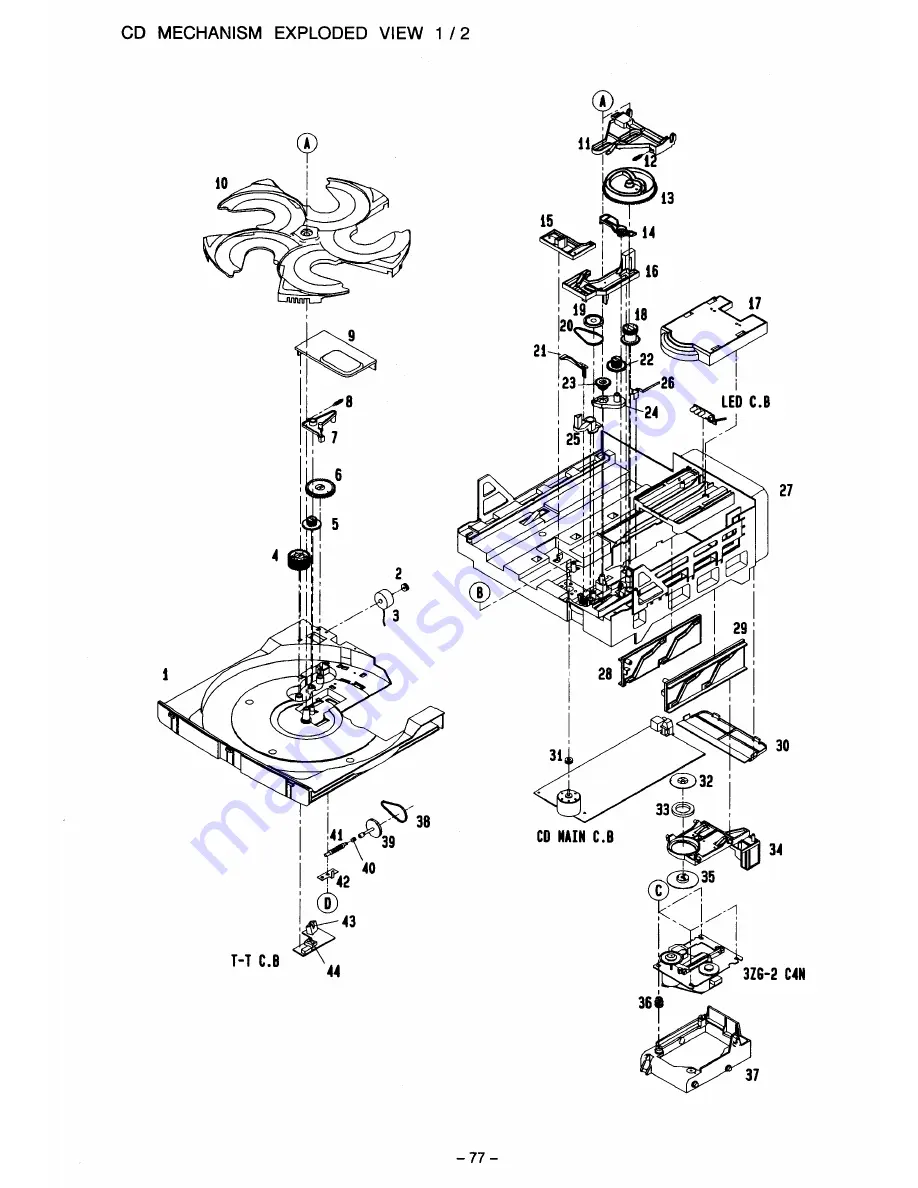 Aiwa Z-VM27 Service Manual Download Page 55