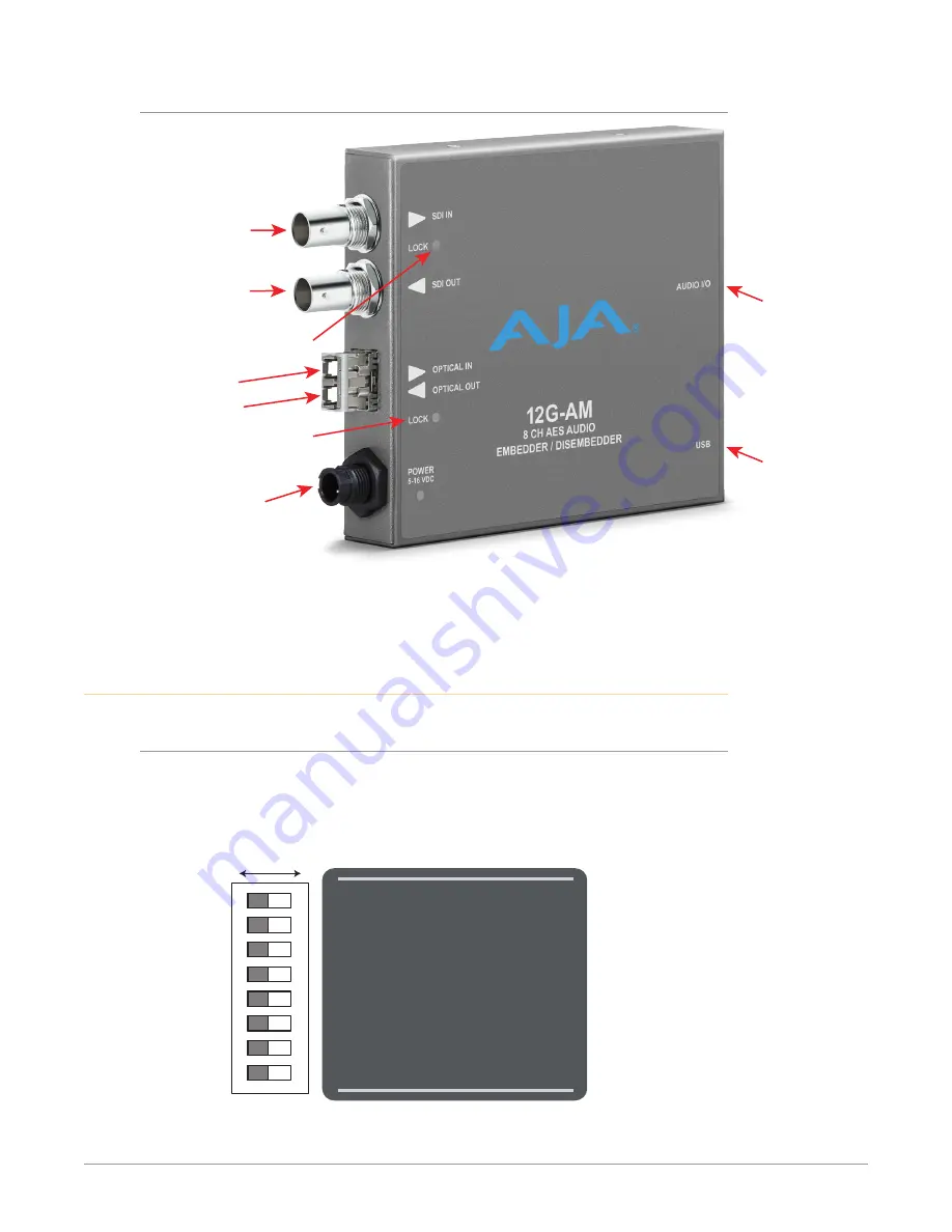 AJA 12G-AM Скачать руководство пользователя страница 6