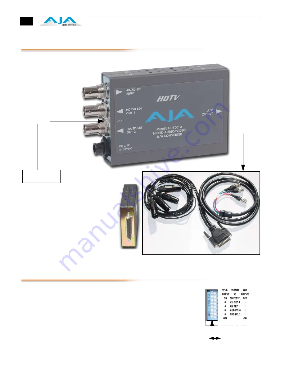 AJA HD10CEA Скачать руководство пользователя страница 4