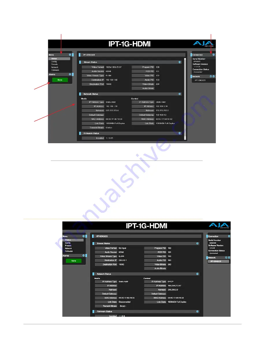 AJA IPR-1G-HDMI Скачать руководство пользователя страница 22