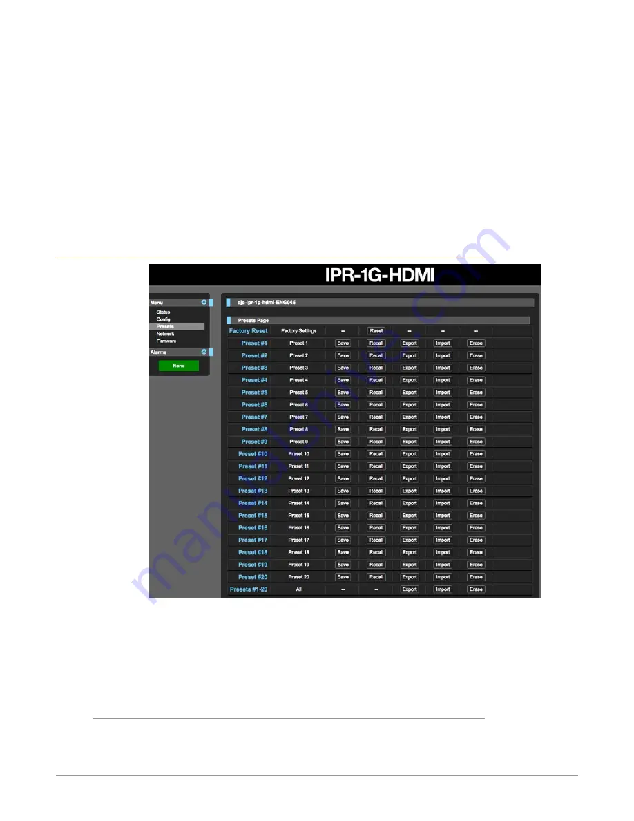 AJA IPR-1G-HDMI Скачать руководство пользователя страница 28