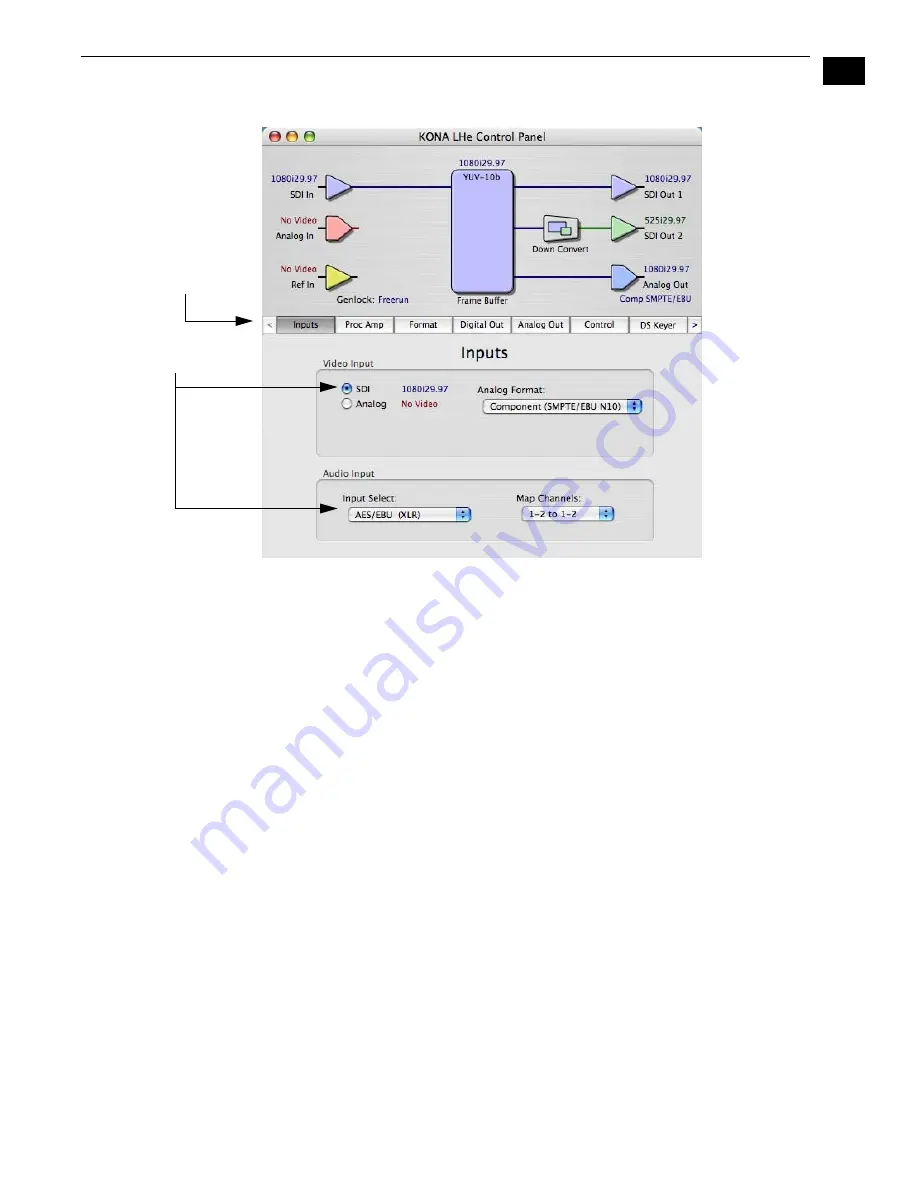 AJA KONA LH Installation And Operation Manual Download Page 51