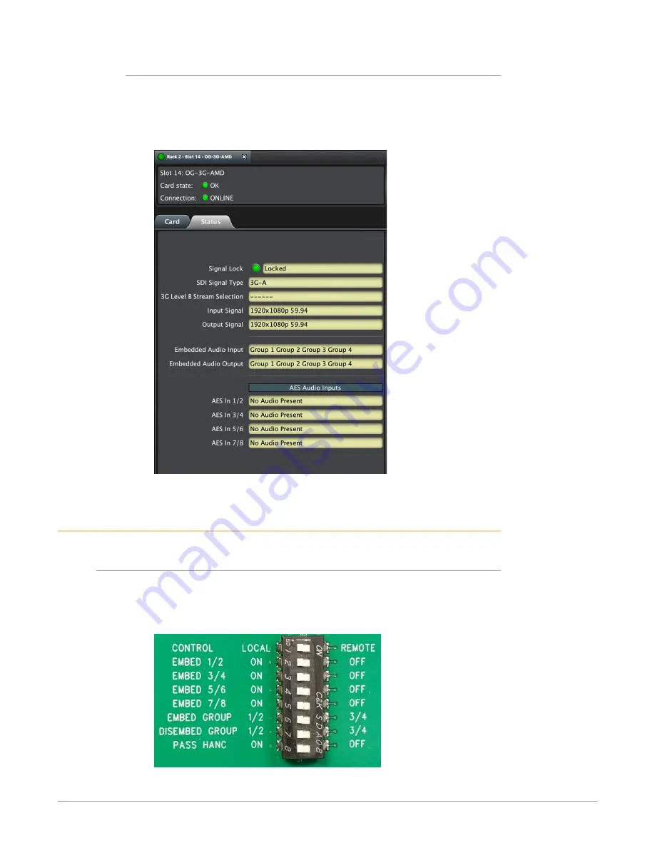 AJA OG-3G-AMD Installation And Operation Manual Download Page 7